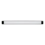 Equipo Flat Plano 120cm 72w 6500k 5760Lm Borde Negro Logic