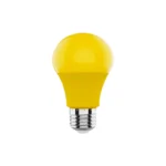Ampolleta Led 9w E27 Color Amarillo