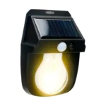 Lampara Solar Ampolleta Foco Aplique Con Sensor Movimiento - Imagen 2