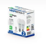 Ampolleta LED A65 CLASICA 9.5W/6400K E-27 PACK X 2 Megabright - Imagen 2