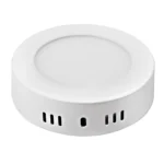 Panel LED Redondo Sobrepuesto 6W/3000k Megabright