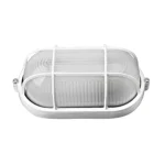 Tortuga Con Rejilla Blanca de Aluminio max: 60W Uso Exterior Megabright