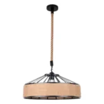 Lampara Vintage ø 40cm Porta Ampolleta E27 Luciana KO Rustico (No Incluye Ampolleta)