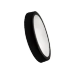 Panel Led Sobrepuesto Circular Frío 24W Borde Negro 6000k Macroled