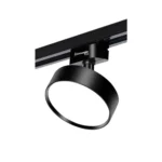 Porta Panel Led Redondo Negro 18w 4000k Qutu konnergie Neutro