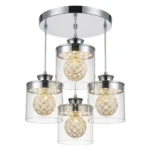 Lámpara Led Colgante 3 Tonos de Luz 40-60W Modelo Deco - Imagen 2