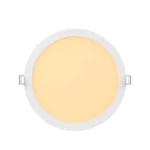 Panel Led Embutido Redondo Cálido 3500K 12W - Imagen 2