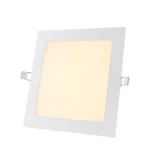 Panel Led Embutido Cuadrado Cálido 3500K 15W