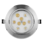 Foco Led Embutido Dirigible Frío 6500k 9W Aluminio
