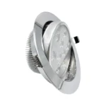 Foco Led Embutido Dirigible Frío 6500k 9W Aluminio - Imagen 2