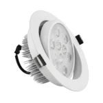 Foco Led Embutido Dirigible Frío 6500k 9W Blanco - Imagen 2