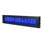 Letrero Led Publicitario Programable Wi-fi 60x20 Cm Azul