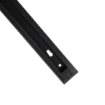 Riel Monofásico Negro 220v Aluminio 2 Metros