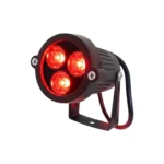 Foco Farol Led Estaca Jardín 5w IP65 ROJO