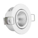 Foco Spot Led Mini 3w Embutido Redondo 3 Tonos de Luz - Imagen 2