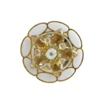 Lámpara de Vidrio Embutido Redondo 3 Tonos RGB 12w