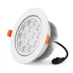Foco Led Embutido Dirigible Cálido 3500k 12W Blanco - Imagen 2