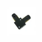 Conector Codo 90° Negro Para Riel Energizado