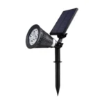 Foco Solar Exterior Estaca RGB De 7 Led AM-7