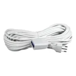 Cable Alargador Eléctrica 10M 10A 1500W Blanco