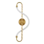 Lampara Pared Led 8-24w Elegante Moderno Dorado W625
