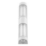 Aplique Exterior Led 2x5w Rectangular Color BLANCO 6500k Frio 1763 - Imagen 2