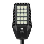 Foco Solar Led Tipo Poste 6500k 1200W Incluye Soporte y Control MBLY
