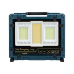 Luz de Trabajo Recargable 800W Con Panel Solar Separable y Powerbank TipoC W8109-3