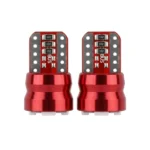 T-10 6 Leds Base Metalica 3014