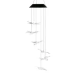 Decorativo Solar Libélula Viento Luz Casa Jardín
