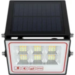 Foco Solar Pared 100W+Panel Solar IP68 3 Tonos de Luz
