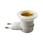 Soquete Ampolleta Normal Enchufe E Interruptor Adaptador E27
