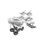 Kit De Instalación Para Suspender Paneles LED, 4 Piezas
