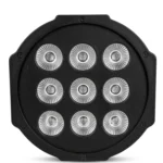 Foco Par 9 Led 4 En 1 Dmx RGBW Disco Fiesta Luces 30-90W