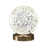 Lámpara Lujos 3d Led Táctil De Acrilico Redondo - Imagen 2