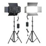 Luz Panel Led Dimeable Para Studio Fotografico Led-600 Incluye Tripode
