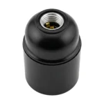 Portalampara Negro 250V 4A E27 Stanford