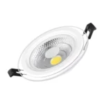 Panel Led Embutido Borde De Vidrio 6w Elegante 3 Tonos de Luz - Imagen 2