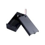Caja Porta Batería de 9V con Tapa Abatible Incluye Interruptor Mini Contacto - Imagen 2