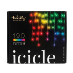 Icicle Twinkly 190 Leds 5Mts x 0.70 Smart Wi-fi Mapeo APP Cable Transparente