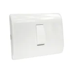 Interruptor Embutido Simple Aris 9/12 - 250v 10a -Blanco P/Blc - Imagen 2