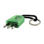 Buscafase Tipo Llavero 220 a 250 Volts Verde MEC