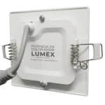 Panel Led Embutido Cuadrado Frío 6500K 3W LUMEX - Imagen 3