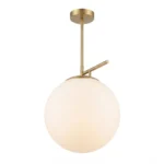 Lámpara Colgante Esfera 30cm Gold Amp E-27 x1 - Imagen 2
