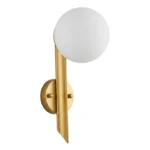 Aplique De Pared Moderno Gold Ampolleta E-27 - Imagen 2
