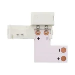 Conector De Esquina Flexible Sin Soldadura Para Cinta 5050/5630 Mono Color 12V