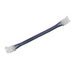 Conector De Esquina Flexible Sin Soldadura Para Cinta RGBW 12V