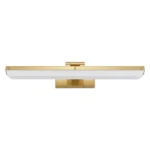 Lampara Pared Espejo/Baño Barra Dorado 6500k 48cm 8-12w