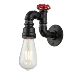 Aplique Tipo Llave De Agua Negro