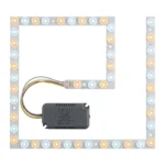 Placa Respuesto Led COB 3 Tonos 12-24w Cuadrado 22x19cm - Imagen 2